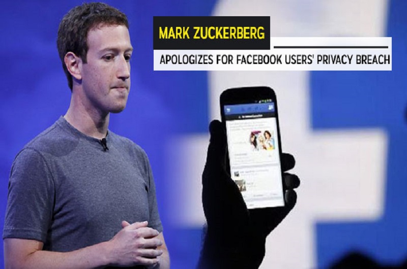 Mark Zuckerberg Apologizes for Facebook Users Privacy Breach