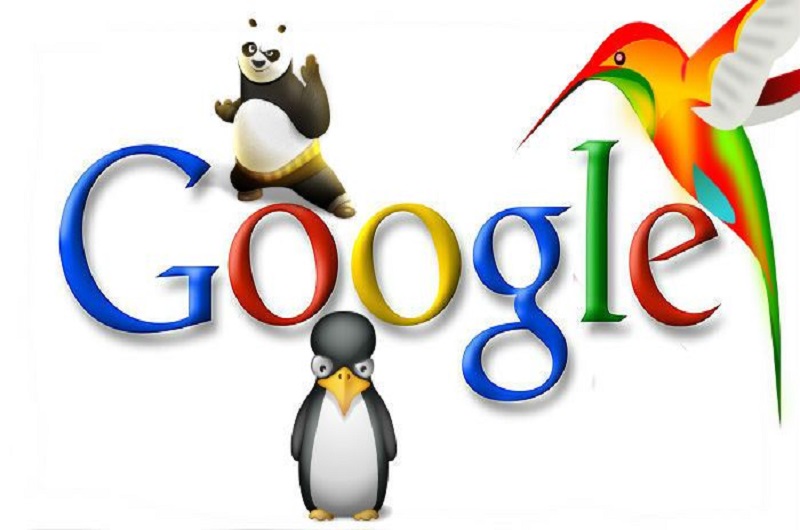 Google Penguin Google Panda and Google Hummingbird
