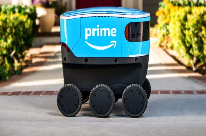 Amazon Tests Delivery By Self Driving Car Robots, amazon self driving