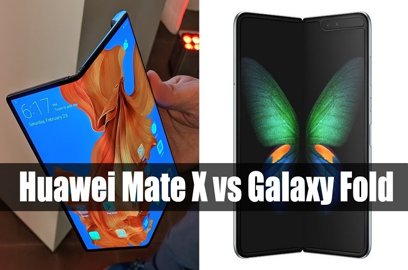Samsung Galaxy Fold vs Huawei Mate X better foldable phone
