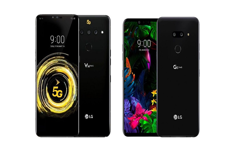 Compare Between LG G8 ThinQ vs LG V50 ThinQ Smartphone