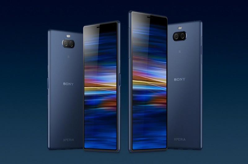 Sony Xperia 10 and Sony Xperia Plus smartphone