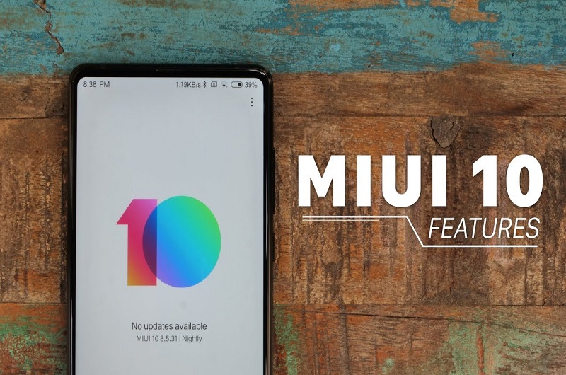 MIUI 10 Global Beta ROM Updates