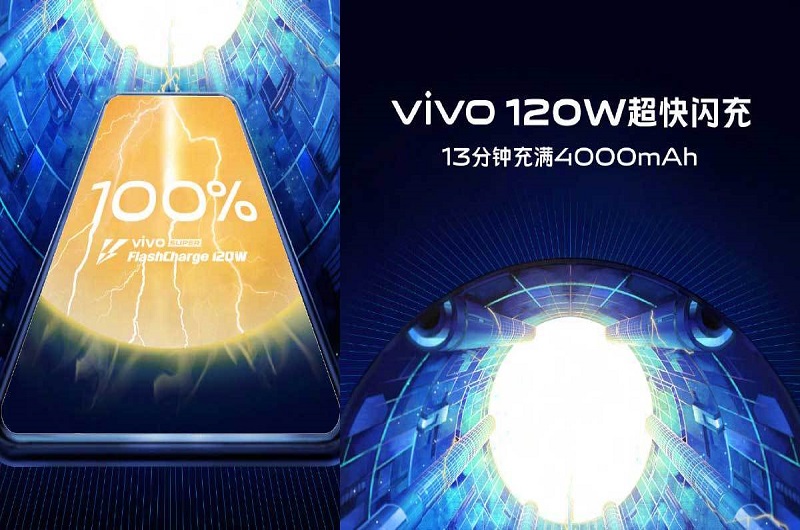 Super FlashCharge 120W by Vivo Can Fills A 4000mAh Battery Phone in 13 Minutes