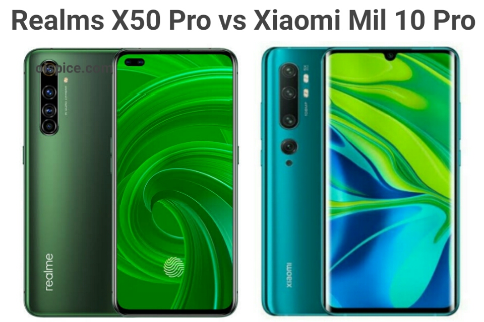 Realme X50 Pro 5G vs Xiaomi Mi 10 Pro 5G