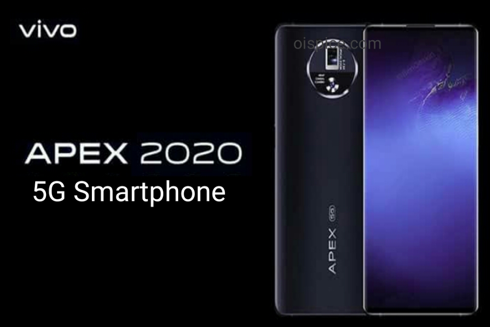 Vivo Apex 2020 5g Smartphone comes with 48MP Camera