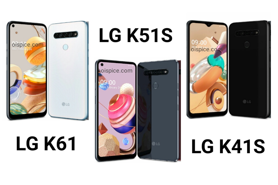 LG k41s vs LG k51s vs LG k61