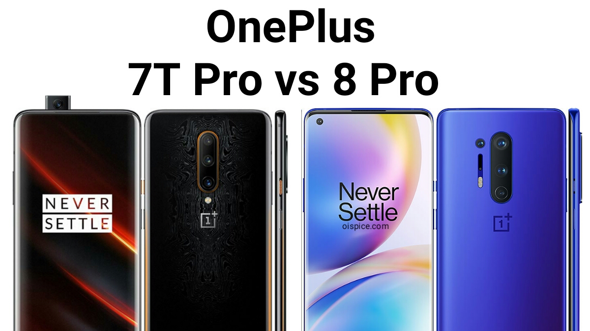 OnePlus 7T Pro 5G vs OnePlus 8 Pro 5G