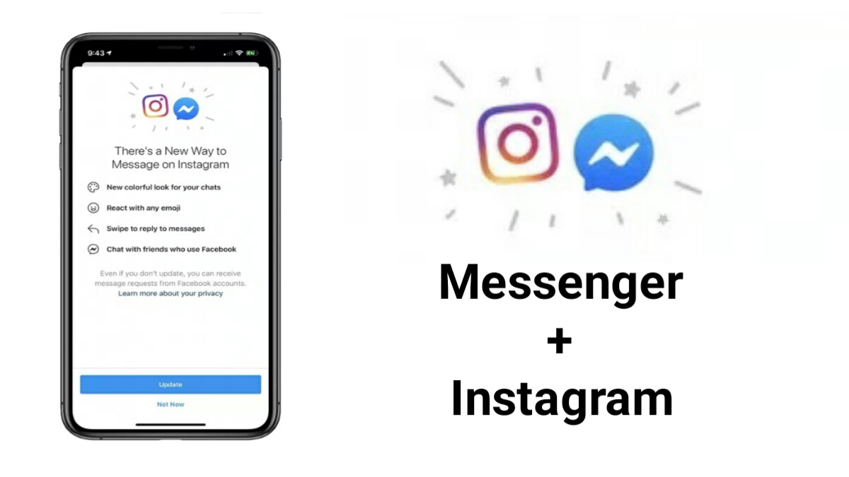 Merge Messenger and Instagram