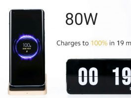 80W Fast Wireless charging