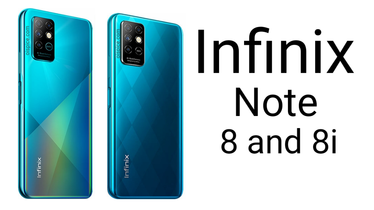 Infinix Note 8 and Note 8i