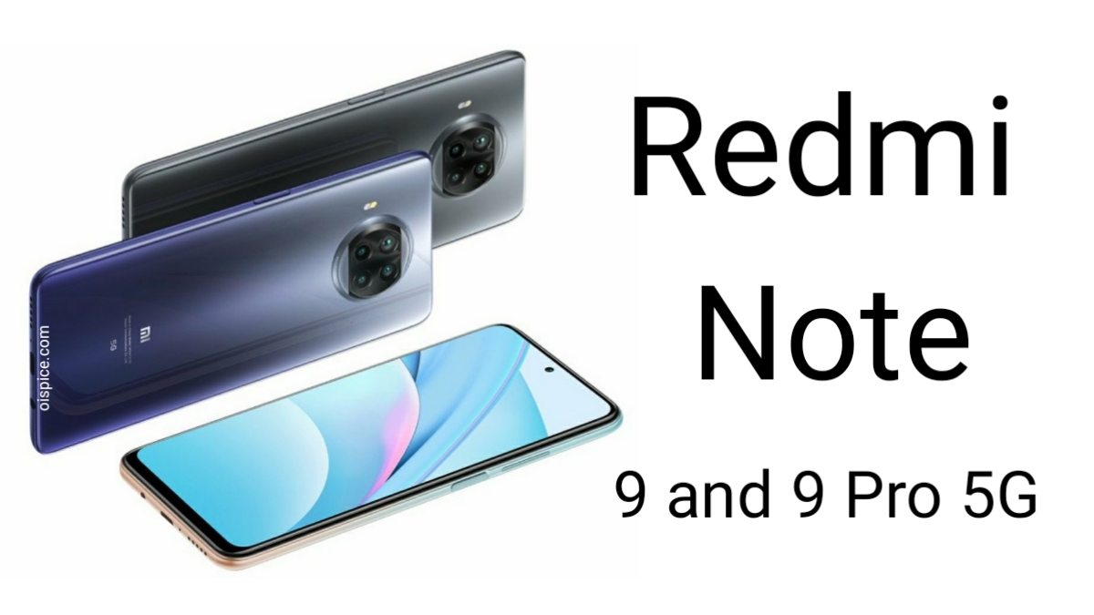 Xiaomi Redmi Note 9 and Note 9 Pro 5G
