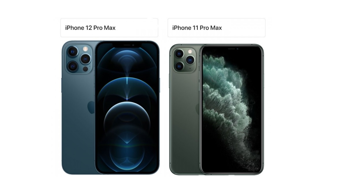 Apple iPhone 11 Pro Max vs iPhone 12 Pro Max