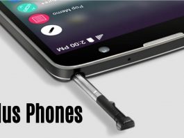 smartphone with Stylus
